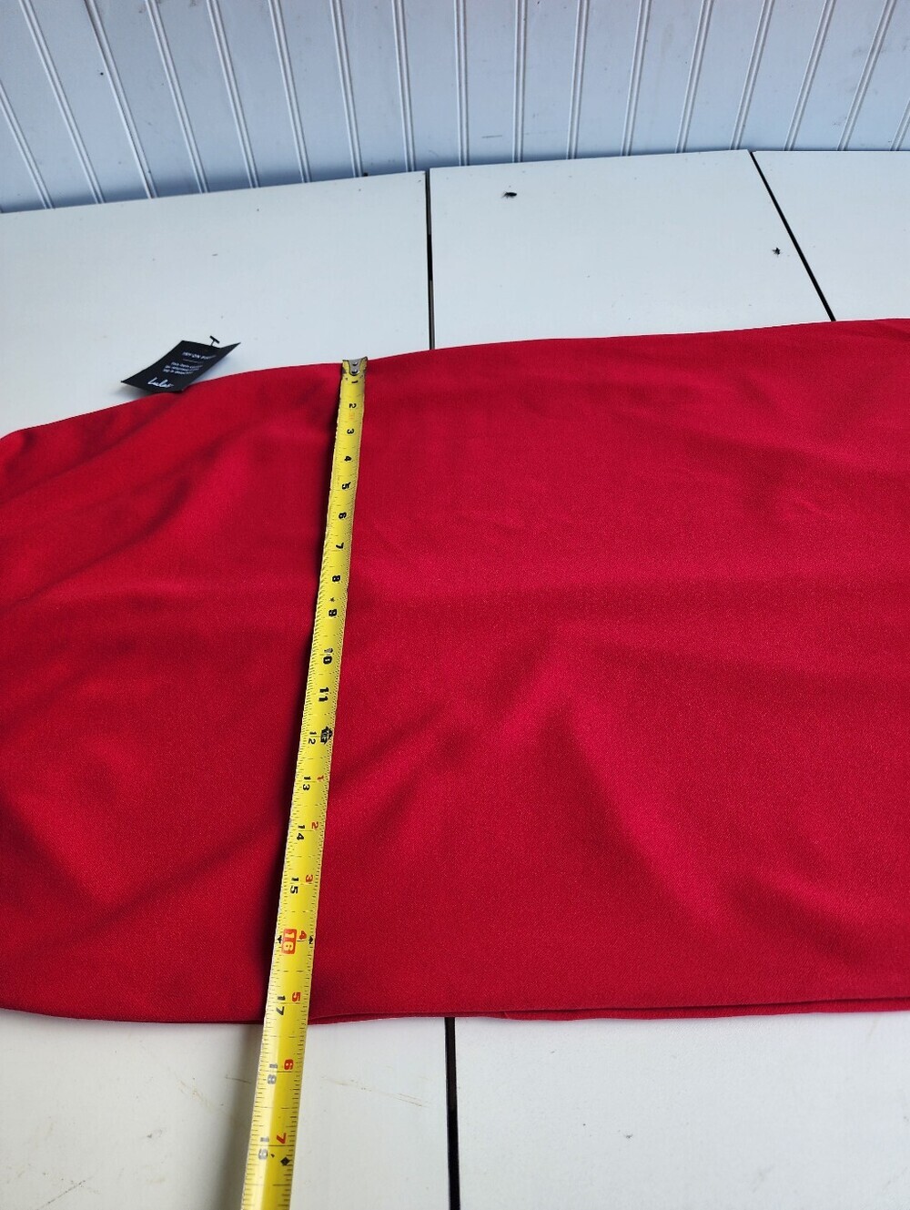 NWT Lulu's Sensational Luxury Red Rhinestone Cutout Strapless Maxi Dress Red S - Picture 13 of 16